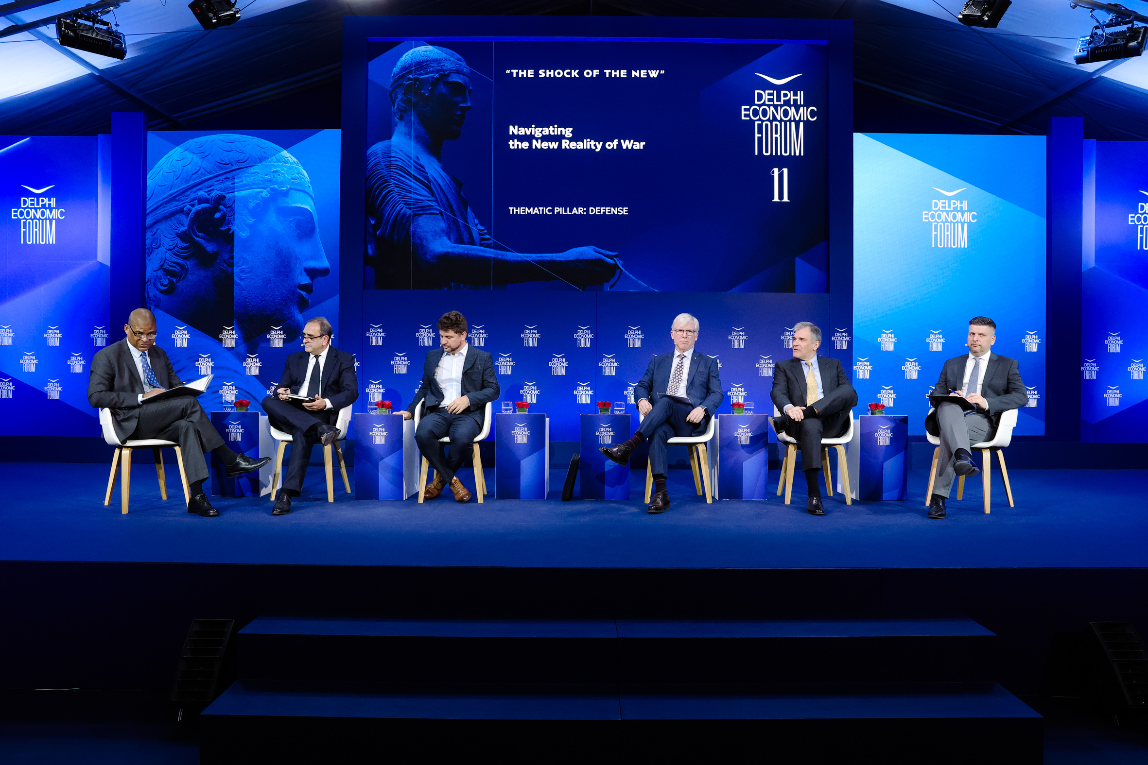 Athanasios Pittaras, Executive Director of Data Science at Qualco Group, participated in the panel “Navigating the New Reality of War”