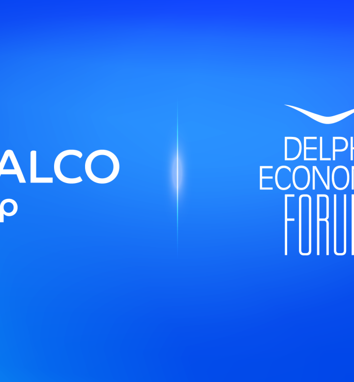 Qualco Group and Delphi Economic Forum Banner