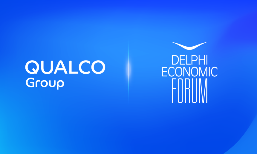 Qualco Group and Delphi Economic Forum Banner